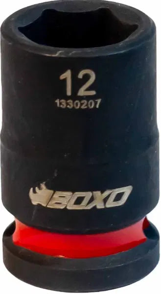 BOXO Impact 3/8" Shallow Impact Socket - Sizes 8mm to 24mm