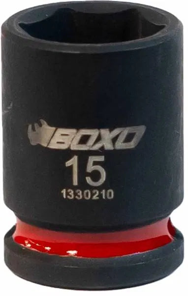 BOXO Impact 3/8" Shallow Impact Socket - Sizes 8mm to 24mm
