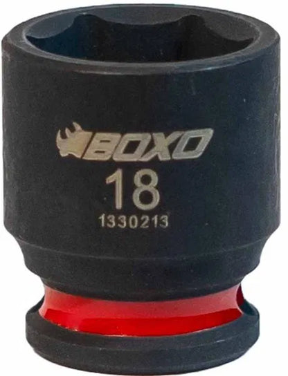 BOXO Impact 3/8" Shallow Impact Socket - Sizes 8mm to 24mm