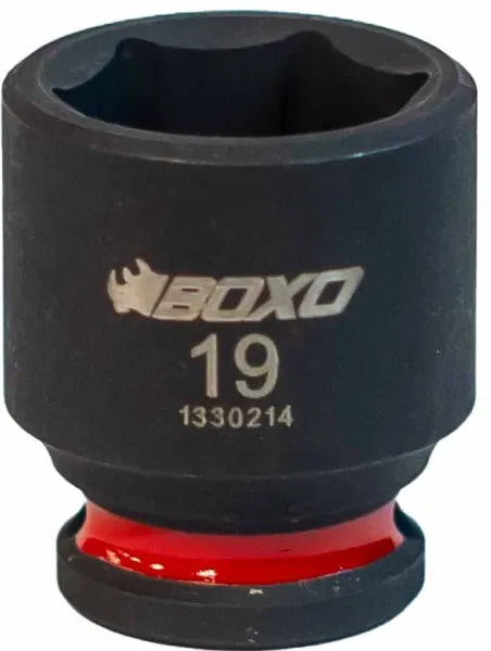 BOXO Impact 3/8" Shallow Impact Socket - Sizes 8mm to 24mm