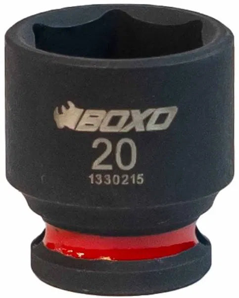 BOXO Impact 3/8" Shallow Impact Socket - Sizes 8mm to 24mm