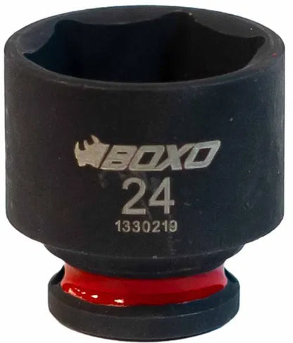 BOXO Impact 3/8" Shallow Impact Socket - Sizes 8mm to 24mm
