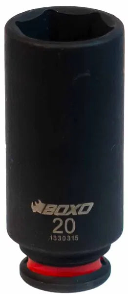 BOXO 3/8" Deep Impact Socket - Sizes 8mm to 24mm