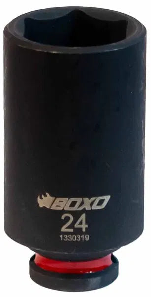 BOXO 3/8" Deep Impact Socket - Sizes 8mm to 24mm