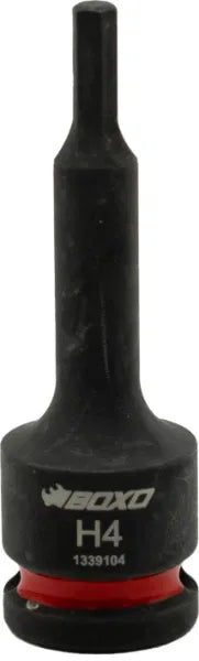 BOXO 3/8 Impact Hex Bit Socket (Size Options)