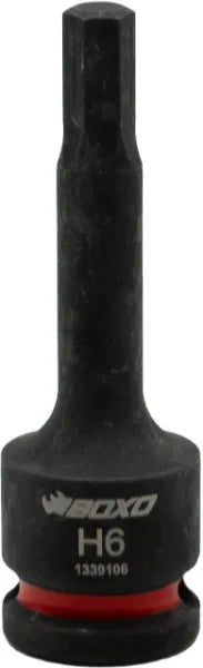 BOXO 3/8 Impact Hex Bit Socket (Size Options)