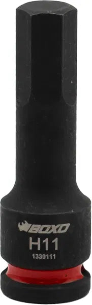 BOXO 3/8 Impact Hex Bit Socket (Size Options)