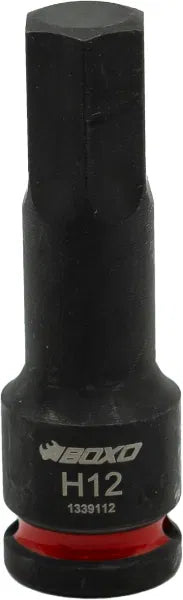 BOXO 3/8 Impact Hex Bit Socket (Size Options)