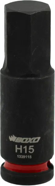 BOXO 3/8 Impact Hex Bit Socket (Size Options)