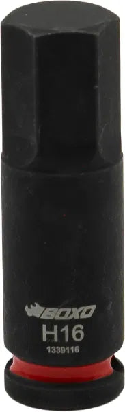 BOXO 3/8 Impact Hex Bit Socket (Size Options)