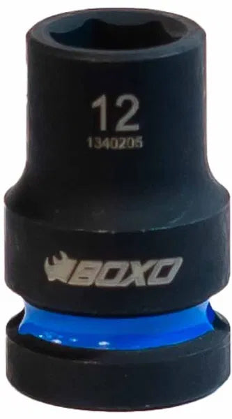 BOXO 1/2" Shallow Impact Socket - Sizes 10mm to 32mm