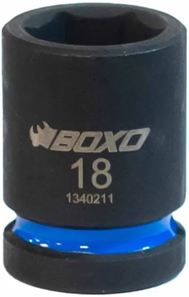 BOXO 1/2" Shallow Impact Socket - Sizes 10mm to 32mm