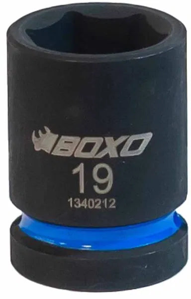 BOXO 1/2" Shallow Impact Socket - Sizes 10mm to 32mm