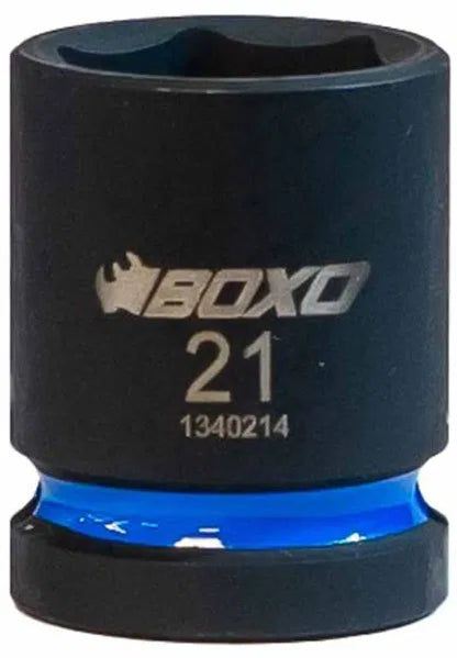 BOXO 1/2" Shallow Impact Socket - Sizes 10mm to 32mm