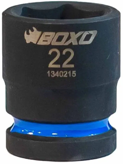 BOXO 1/2" Shallow Impact Socket - Sizes 10mm to 32mm