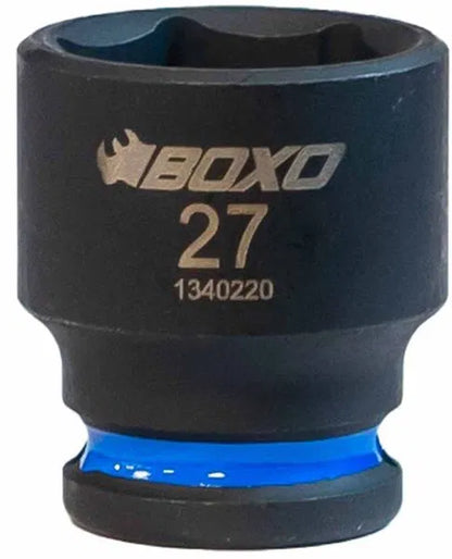 BOXO 1/2" Shallow Impact Socket - Sizes 10mm to 32mm