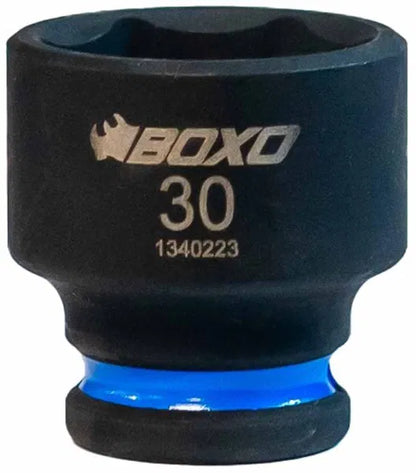 BOXO 1/2" Shallow Impact Socket - Sizes 10mm to 32mm