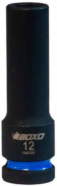 BOXO 1/2" Deep Impact Socket - Sizes 10mm to 32mm