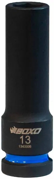 BOXO 1/2" Deep Impact Socket - Sizes 10mm to 32mm