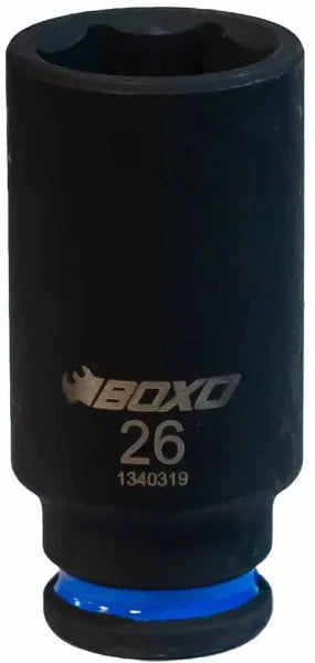 BOXO 1/2" Deep Impact Socket - Sizes 10mm to 32mm