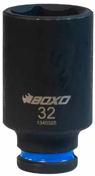 BOXO 1/2" Deep Impact Socket - Sizes 10mm to 32mm