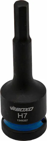 BOXO 1/2" Impact Hex Bit Sockets - Size Variations Available