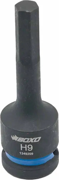 BOXO 1/2" Impact Hex Bit Sockets - Size Variations Available