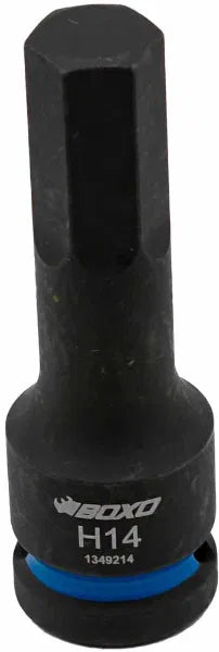 BOXO 1/2" Impact Hex Bit Sockets - Size Variations Available