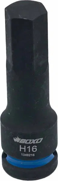 BOXO 1/2" Impact Hex Bit Sockets - Size Variations Available