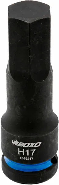 BOXO 1/2" Impact Hex Bit Sockets - Size Variations Available