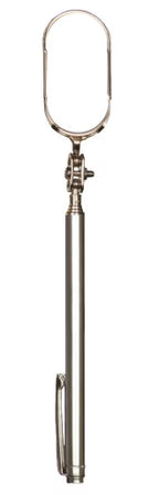 Ullman Telescopic LED Mirror 1" X 2" Oval