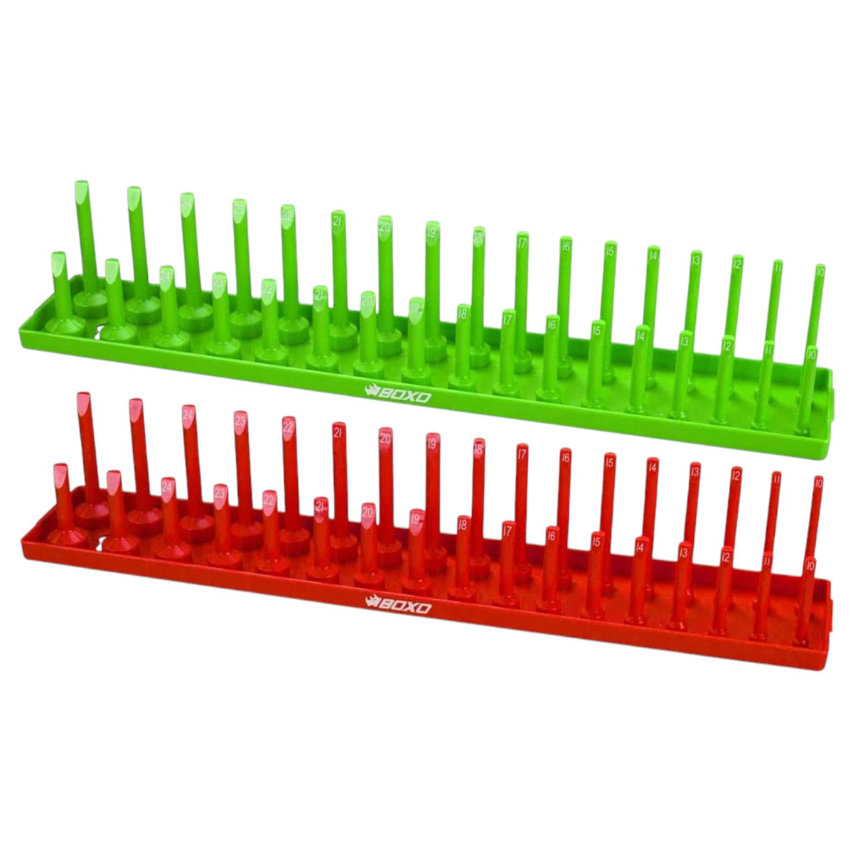 BOXO 34Pc 1/2" Vertical Socket Tray