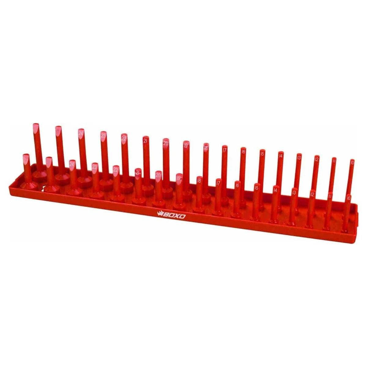 BOXO 34Pc 1/2" Vertical Socket Tray