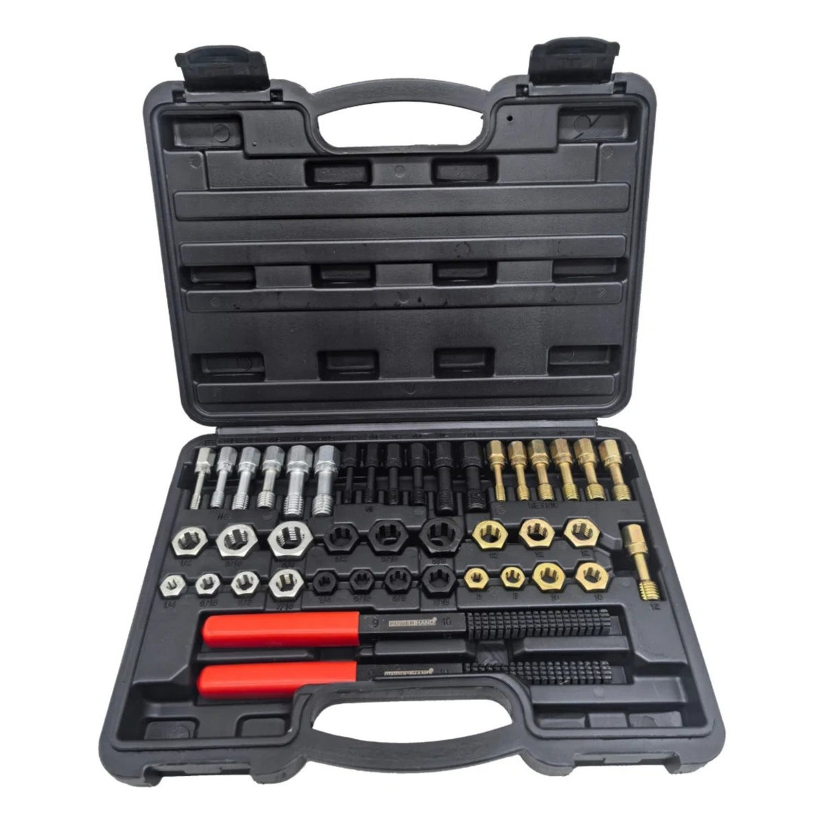 POWERHAND 42Pc Metric Rethreading Set