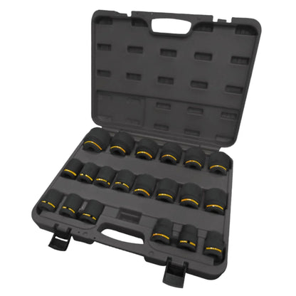 POWERHAND 3/4" Shallow Impact Socket Set