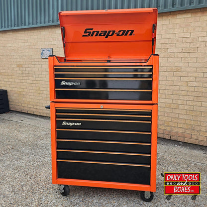 Snap-on 40" Orange Heritage Roll Cab and Top Chest - Pre-loved
