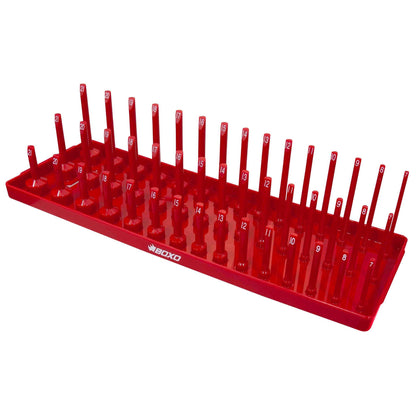 BOXO 45Pc 3/8" 3-Tier Vertical Socket Tray