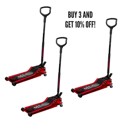 HURRICANE 2T Low Profile Long-Reach Trolley Jack