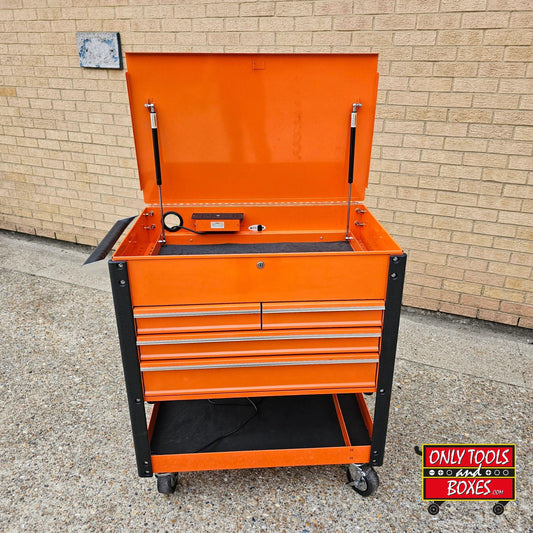 ToolTruck Orange 4-Drawer Tool Cart