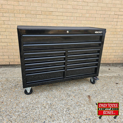 BOXO 53" Black 12 Drawer Rollcab - Pre loved