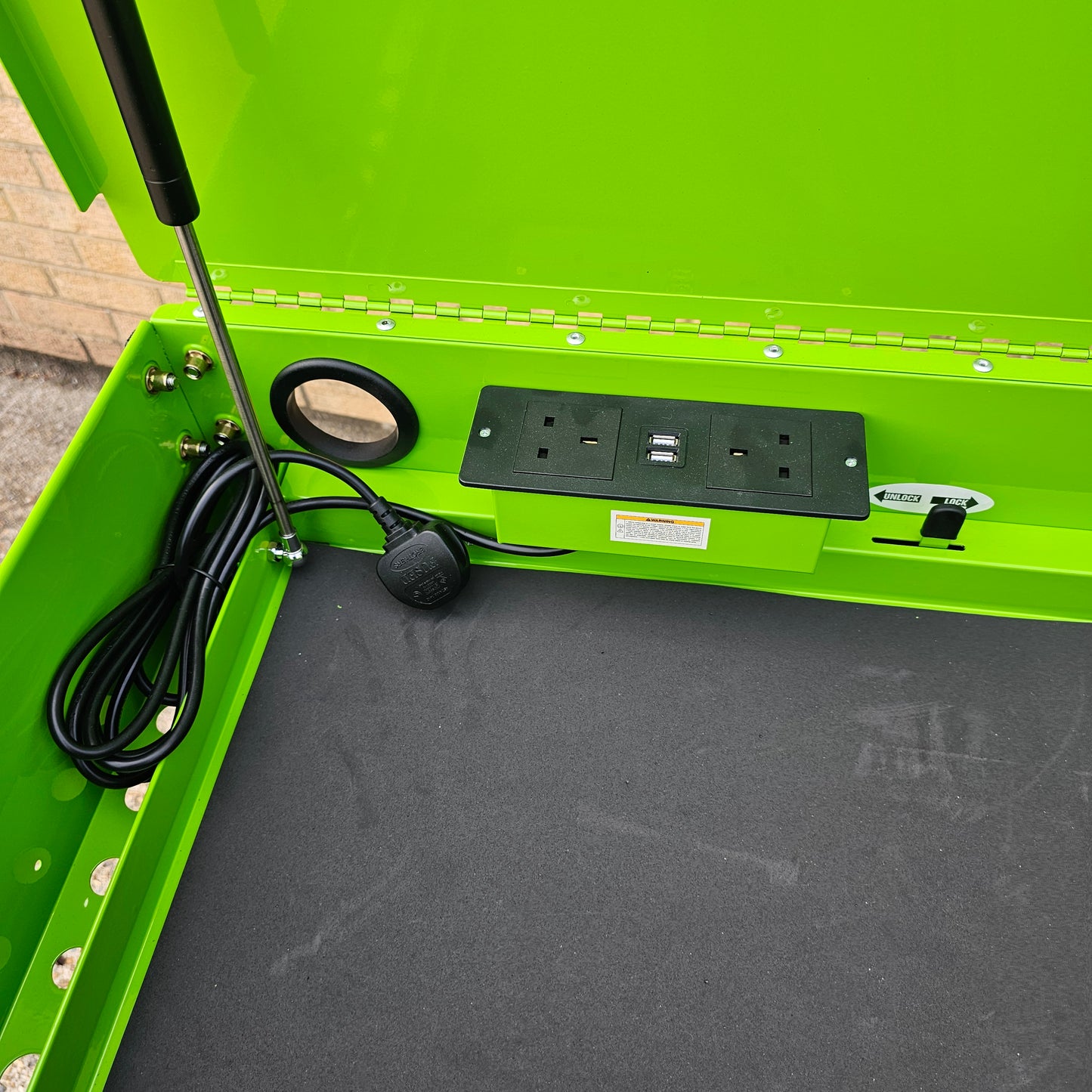 ToolTruck Green 4 Drawer Tool Cart