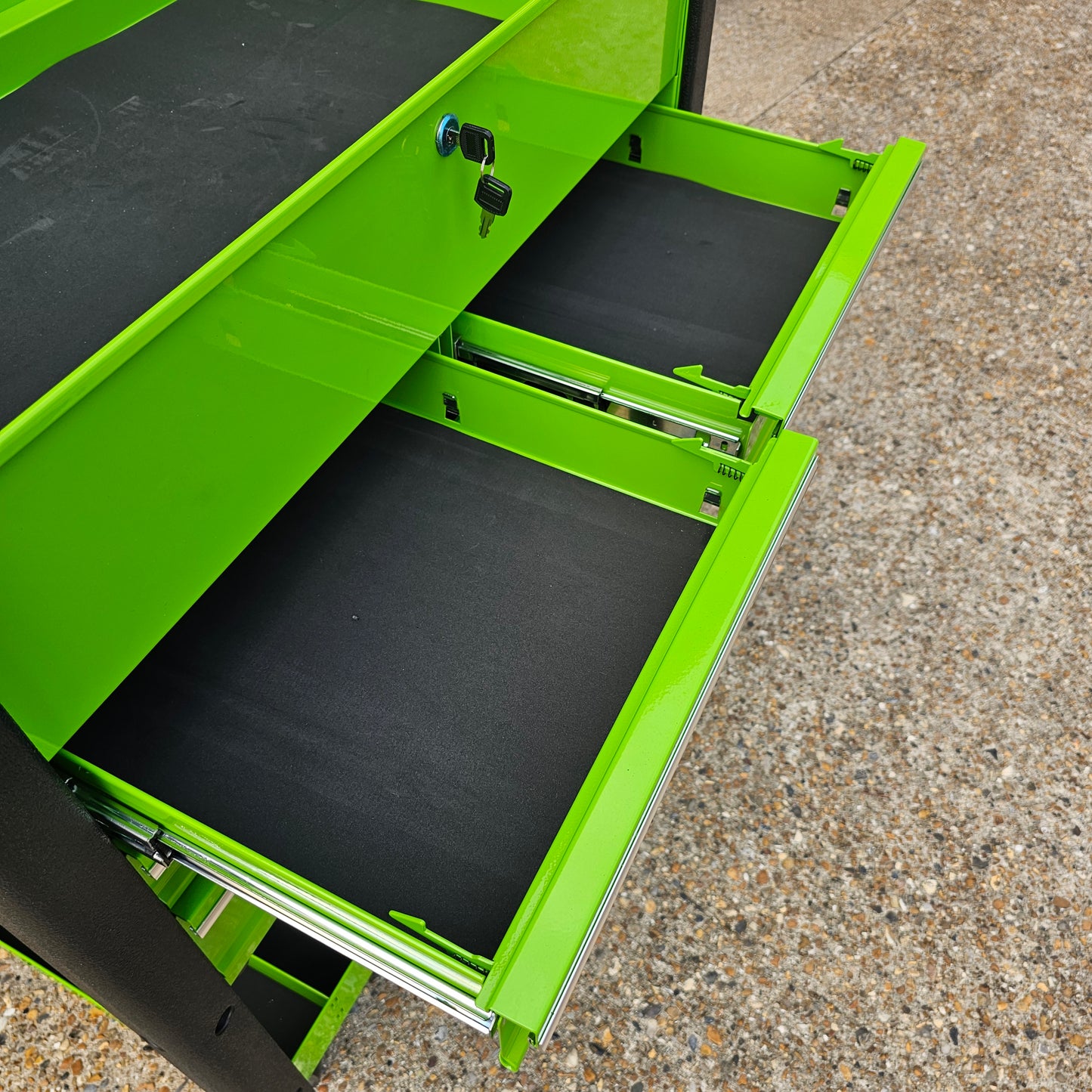 ToolTruck Green 4 Drawer Tool Cart