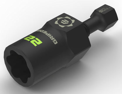 GripEdge 7pc 1/2Dr Metric RPT Skt Ext FORS Std