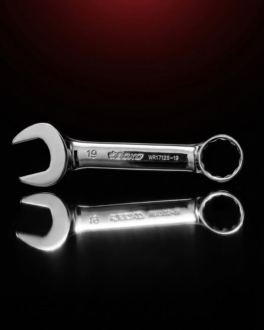 BOXO 12Pc Stubby Combination Spanner Set