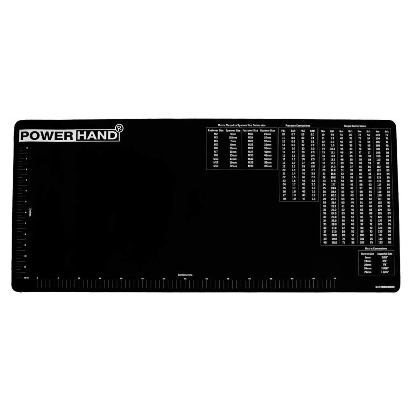 POWERHAND X Large Mouse Mat