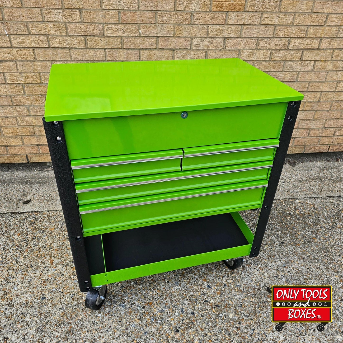 ToolTruck Green 4 Drawer Tool Cart