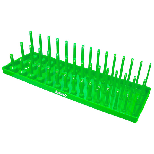 BOXO 45Pc 3/8" 3-Tier Vertical Socket Tray