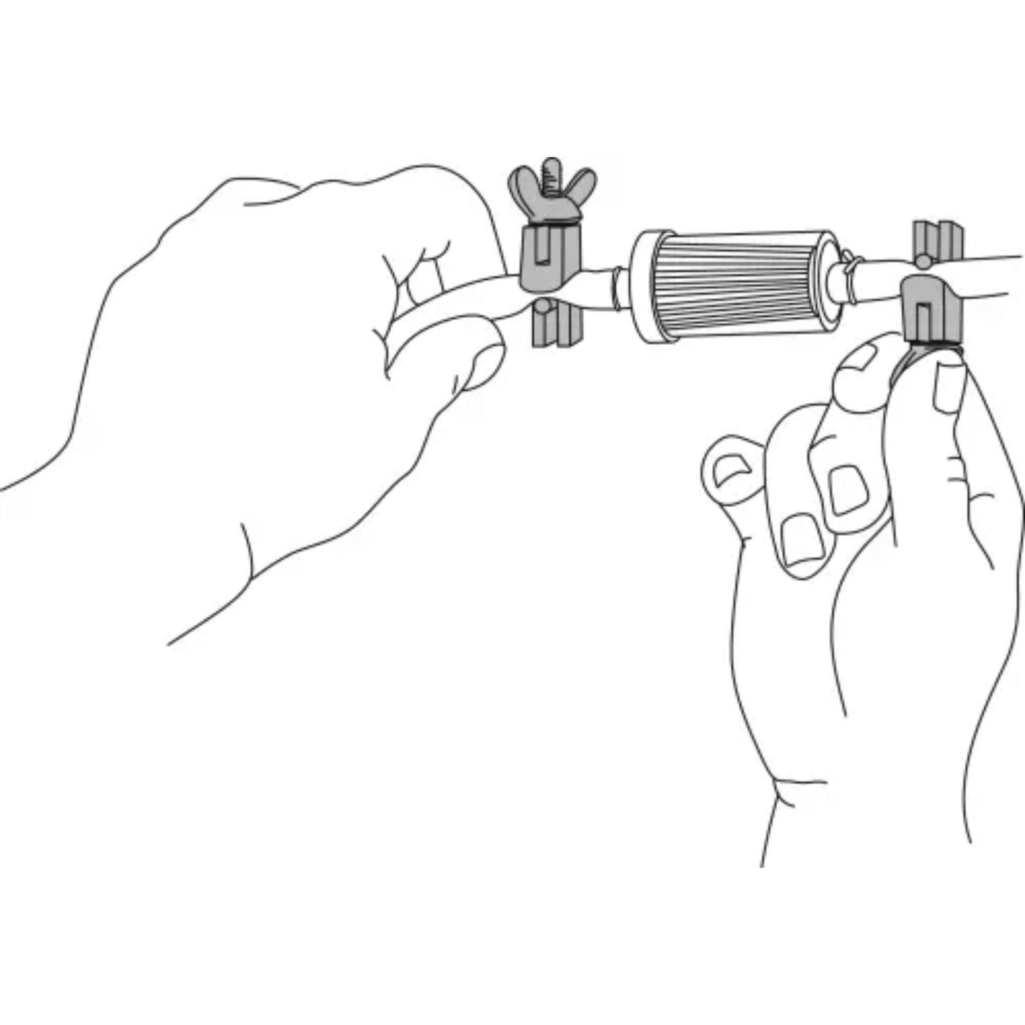 Lisle Brake Hose Pinchers 2Pc