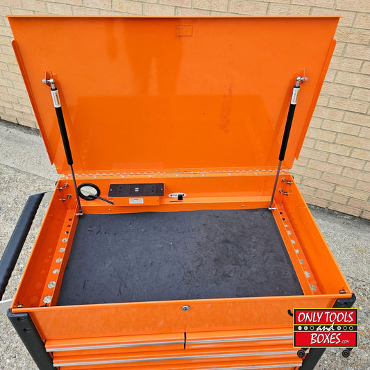 ToolTruck Orange 4-Drawer Tool Cart