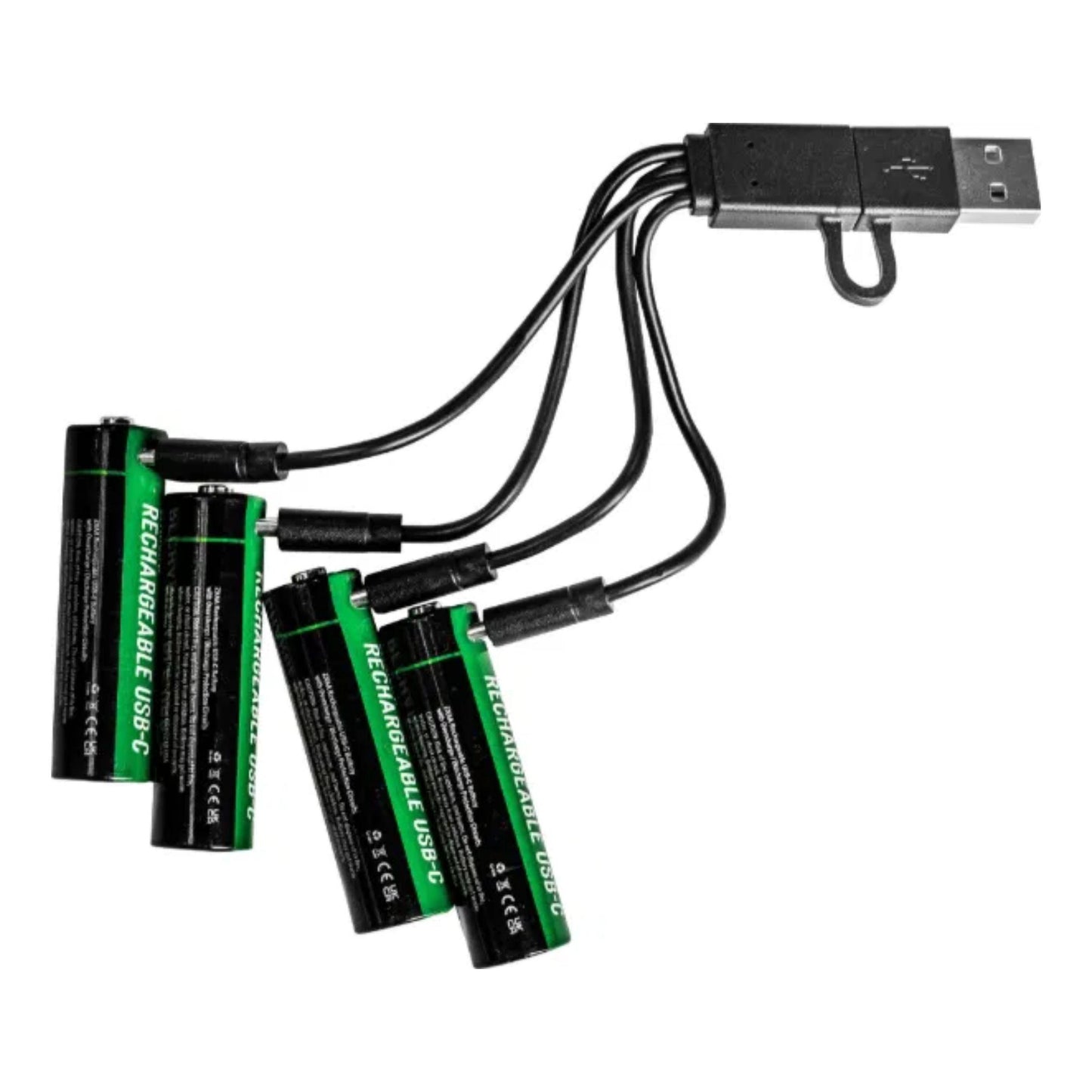 COAST Zithion-X Rechargeable Batteries Pack of 4 (AAA/AA)